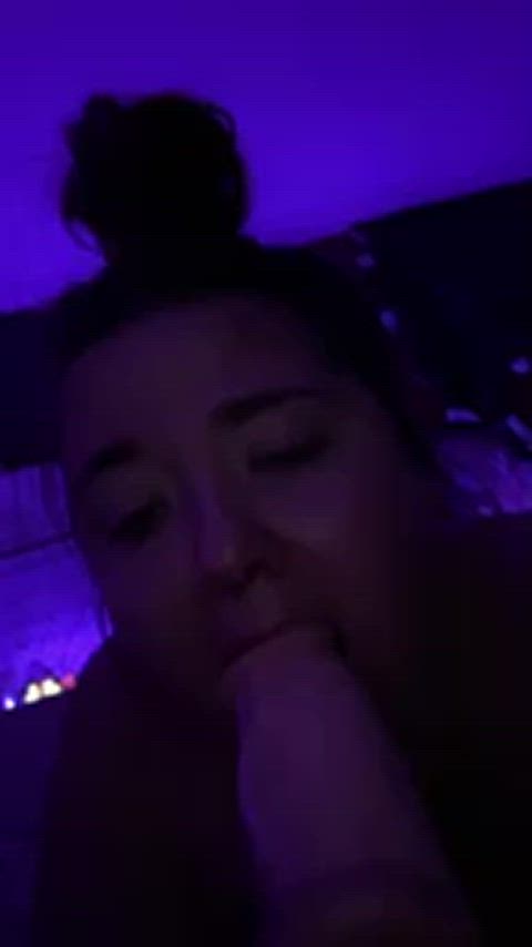 deepthroat huge dildo moaning whore clip