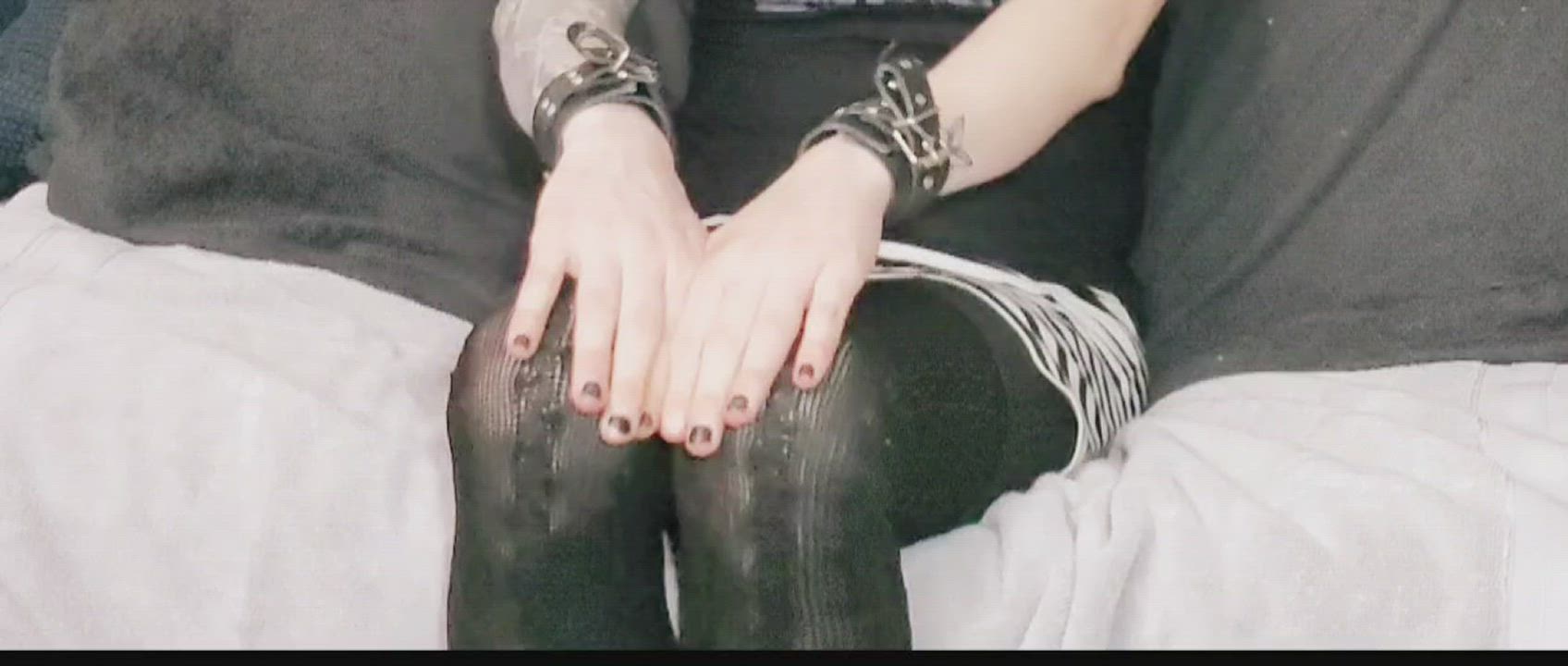 Alt Femboy Goth Panties Skirt Socks Spread Tattoo clip