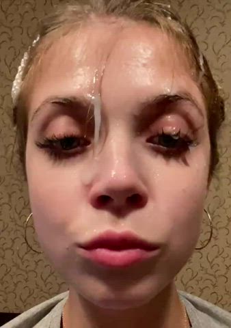 Cum Cumshot Facial clip