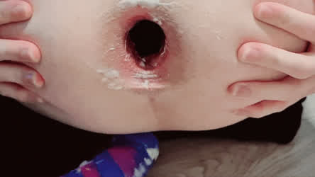 Look At My Huge Anal Gape, Im Well Trained, As You Can See (18)