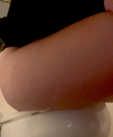 asmr ass smelling toilet clip