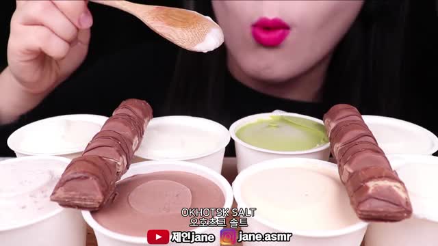 제인_우유 아이스크림 먹방-1