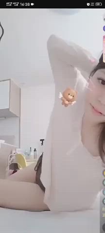 asian downblouse nipslip clip