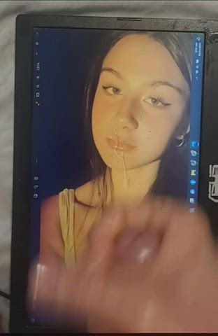 cum cute girlfriend tribute clip