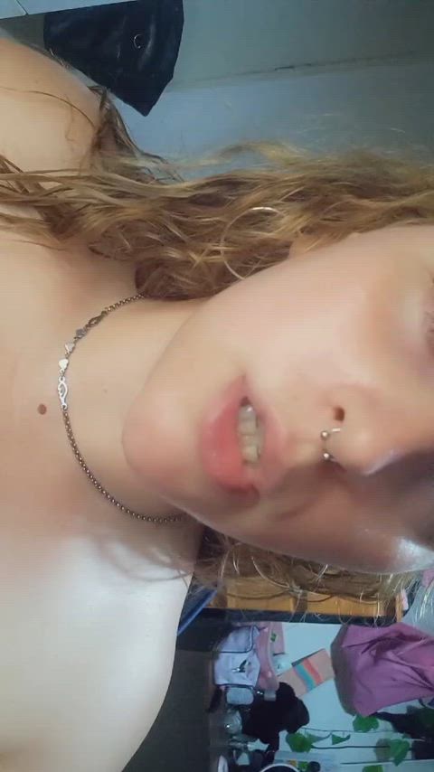 fetish spit spit on face tongue fetish sexy-lingerie clip