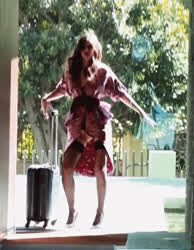 Alexandra Daddario Dancing Dress clip