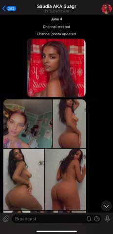 ($5) Saudia AKA Sugar 106 videos Including squirting and sextapes Message for Telegram