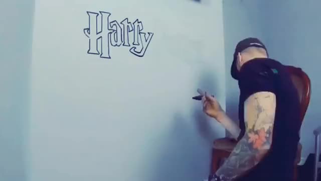 Over 1Million views world wide! ???? full video on my YT! #harrypotter #art #everyartist