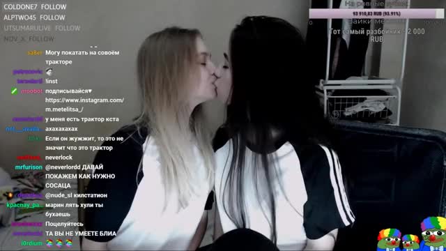 Is There Anything More Hot Than Two Cuties Kissing?