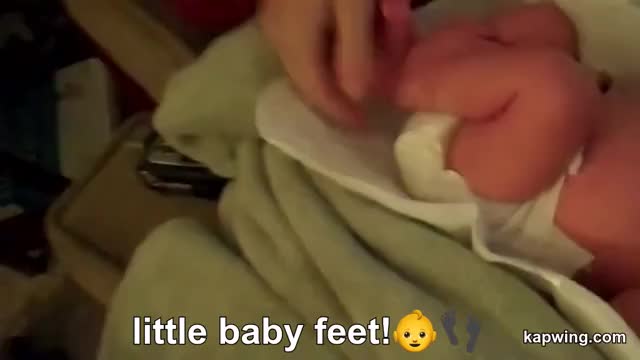 Little baby feet