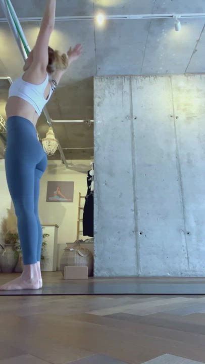 Bar Refaeli Spandex Yoga clip