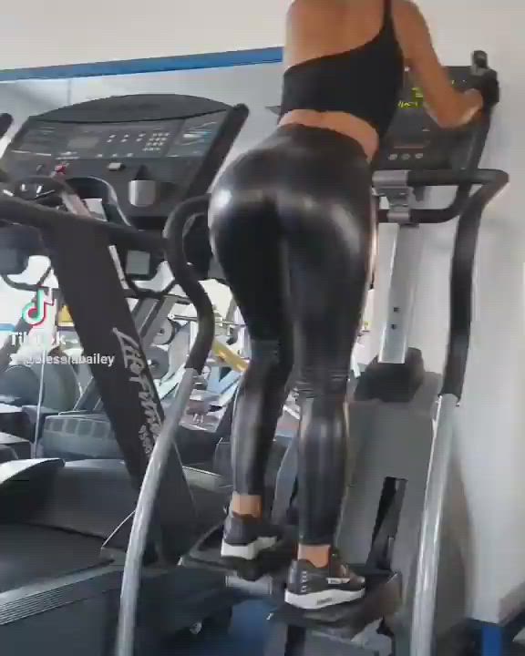 Ass Gym Leggings clip