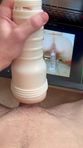 ass asshole big ass big dick cumshot glass toy tribute r/tributeme clip