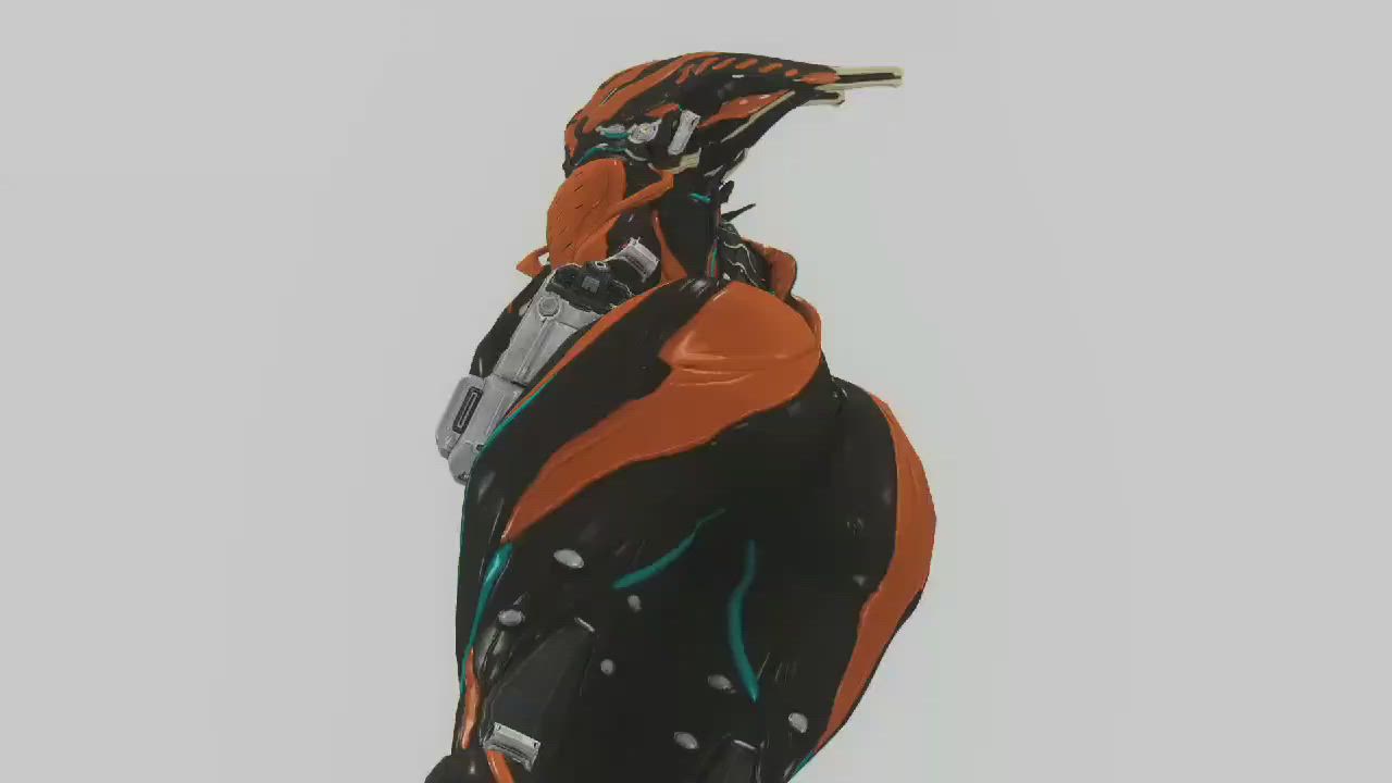 Warframes showing you their ass