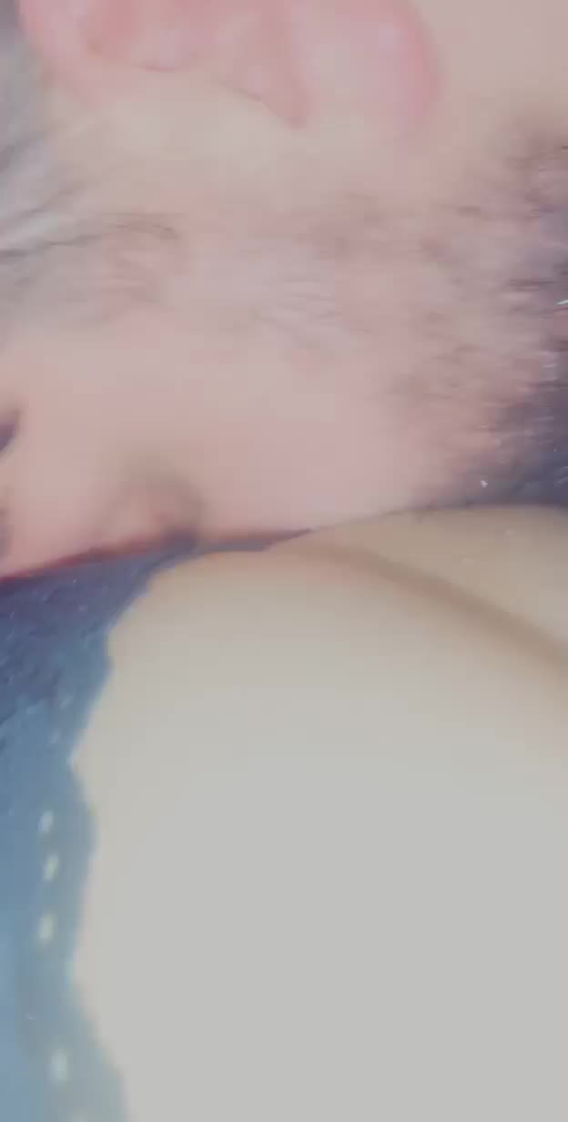 Making sure I’m dripping wet before he fucks my pussy?
