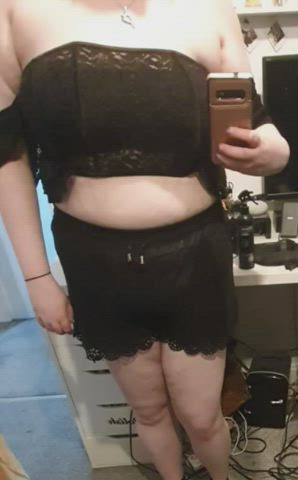 last night's club outfit. Flashed in the taxi on the way home, but couldn't let all