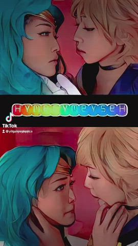 asian kiss kissing lesbians sailor trans r/japanesekissing clip
