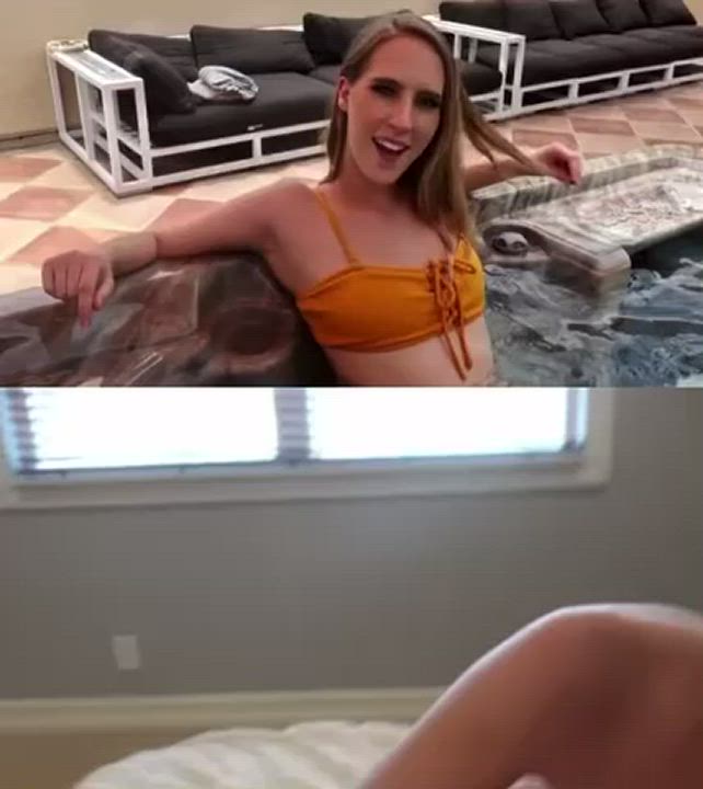 Vacation pictures and bj with end video collage