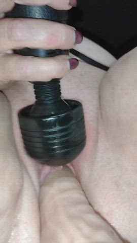 fuck machine granny orgasms shaved pussy clip
