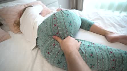 Bed Sex Clothed Rubbing clip