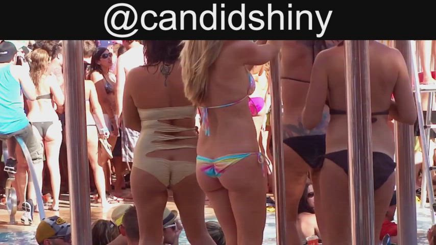 amateur ass bikini booty dancing party swimming pool swimsuit teens clip