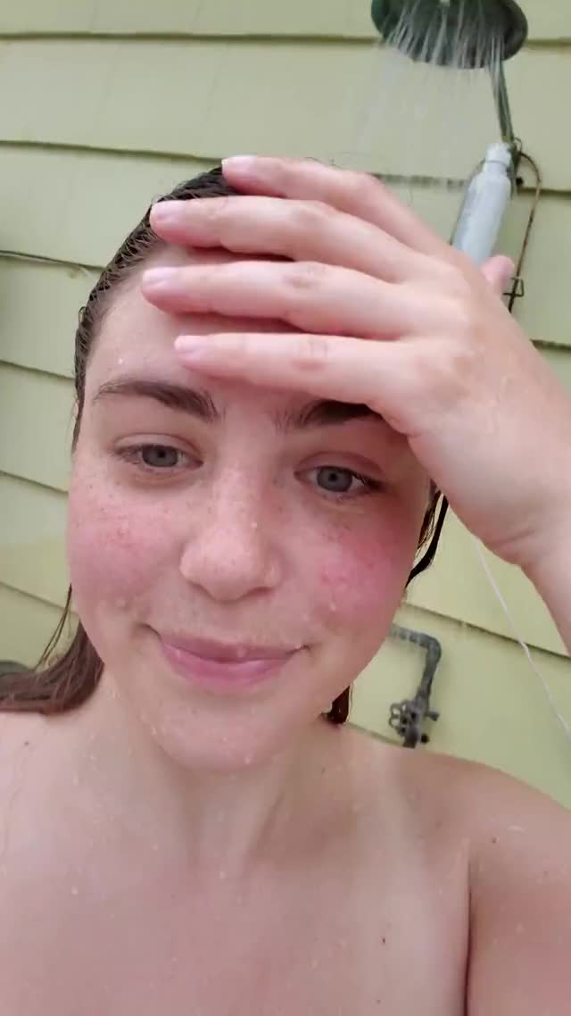 Outdoor Shower Fun