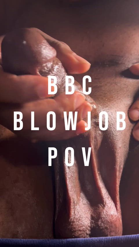 bbc pov jerk off male masturbation thick cock monster cock oiled cock worship asmr