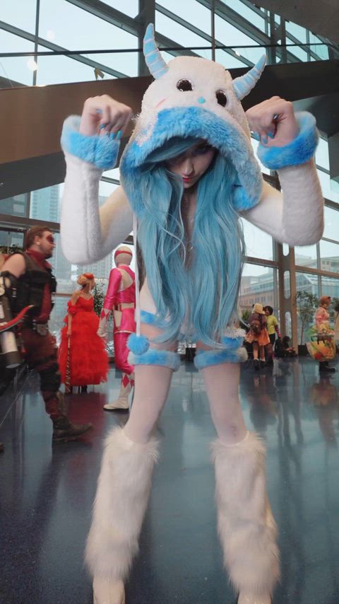 cosplay costume egirl fansly monster girl onlyfans tiktok nsfw-cosplay clip