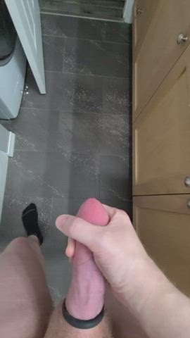 big dick cum cumshot homemade jerk off masturbating pov solo clip