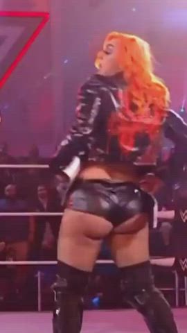 pawg redhead thick wrestling clip