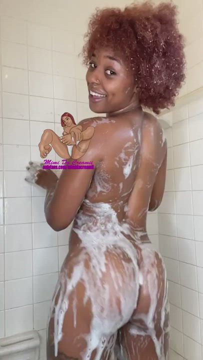 Ass Clapping Naked Shower clip