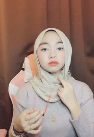 Asian Hijab Malaysian Teen TikTok clip