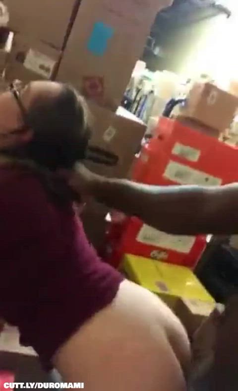 amateur bbc coworker hair pulling interracial public rough sex work clip