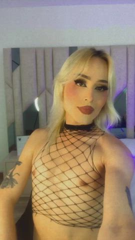big dick blonde cock cute jerk off latina masturbating onlyfans pornstar trans clip