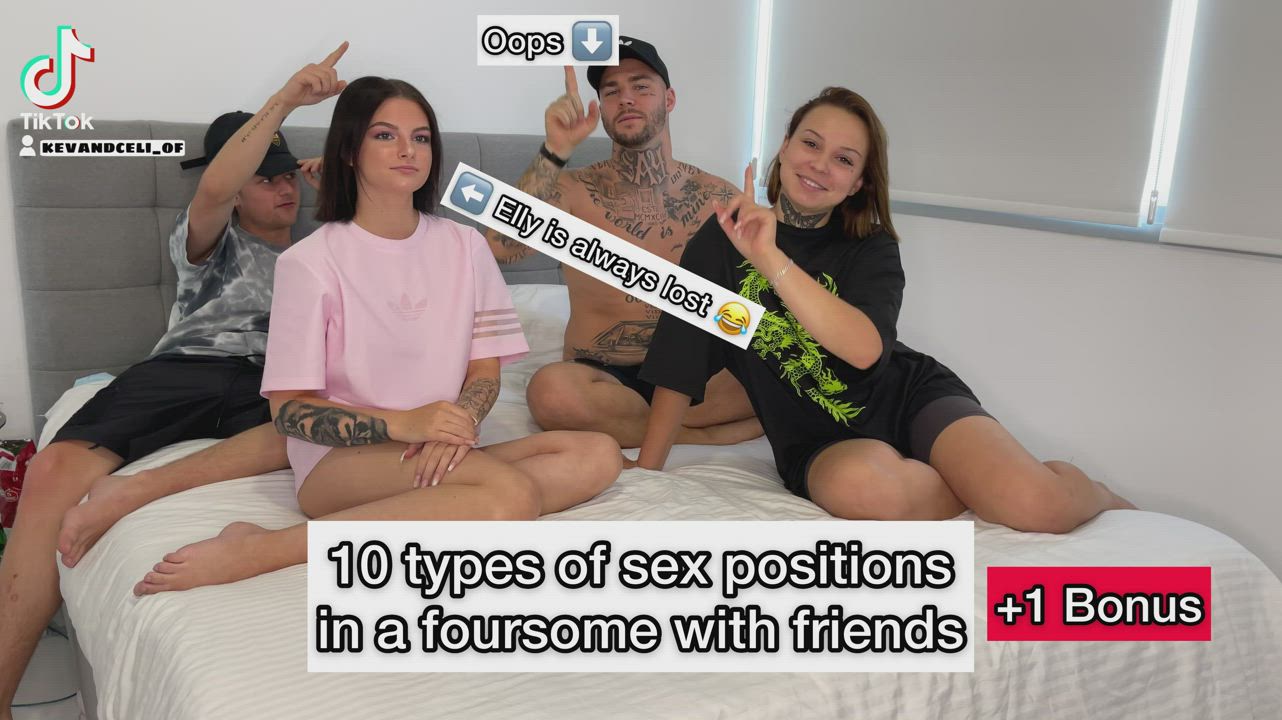[FFMM] - 10 types of positions in a foursome ❤️