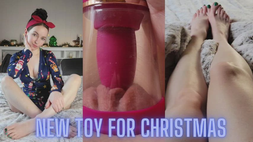 clit clit pump clit rubbing girlfriend masturbating pov pussy shaved pussy toes clip