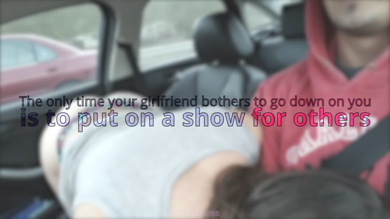 Caption Cheating Cuckold Dogging Girlfriend Hotwife Public Sharing Stranger clip