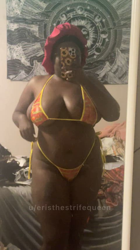 big ass big tits ebony homemade huge tits micro bikini onlyfans solo thick titty