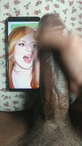 BBC Bella Thorne Big Dick Celebrity Cock Cum Tribute clip