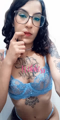 cute glasses latina natural tits petite skinny tattoo teen tattedphysique clip