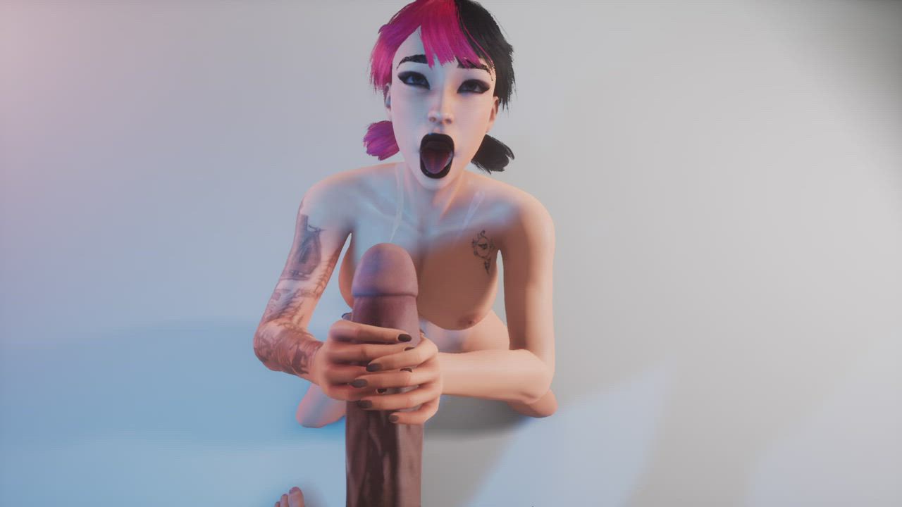 Animation Big Dick Cum Cum In Mouth Facial Handjob Hentai Pink Rule34 Tattoo clip