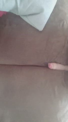 Humping sofa cushions until I reach the edge