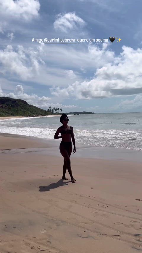 ass beach bikini brazilian celebrity ebony sexy tits latinas tik-tok clip