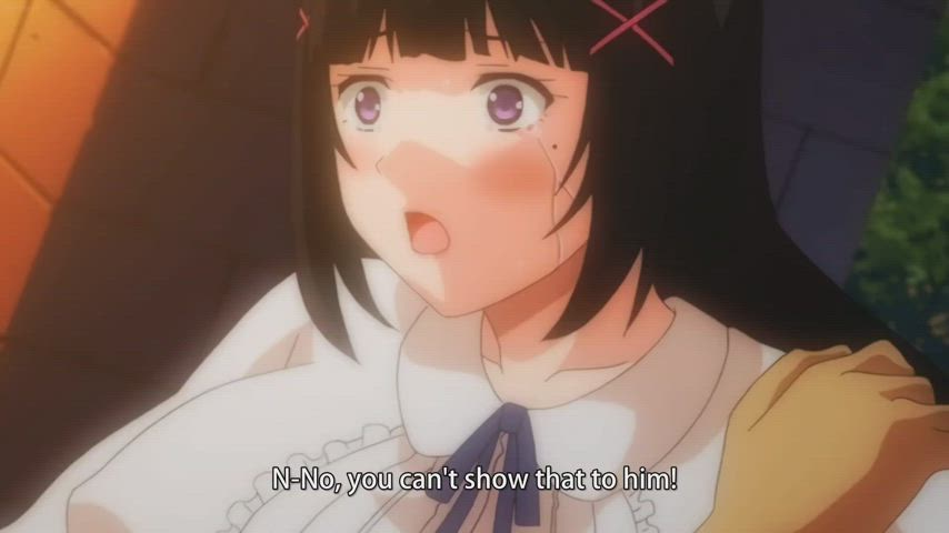 Anime Big Tits Cheating Hentai Kissing Schoolgirl clip