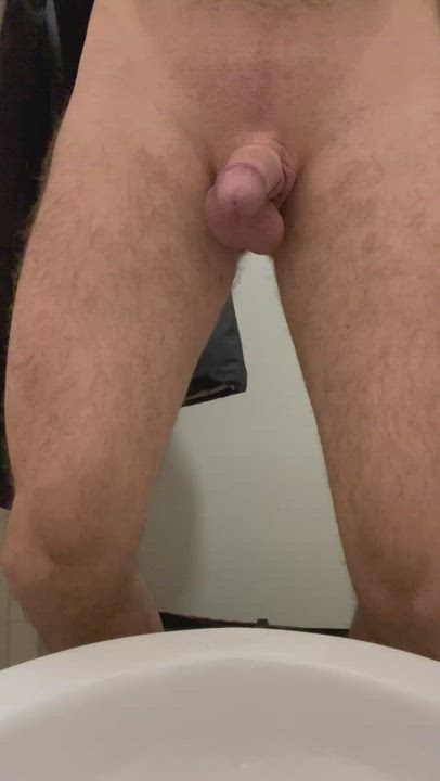 Big Dick Dripping Golden Shower Male Masturbation Pee Peeing Pissing Public clip