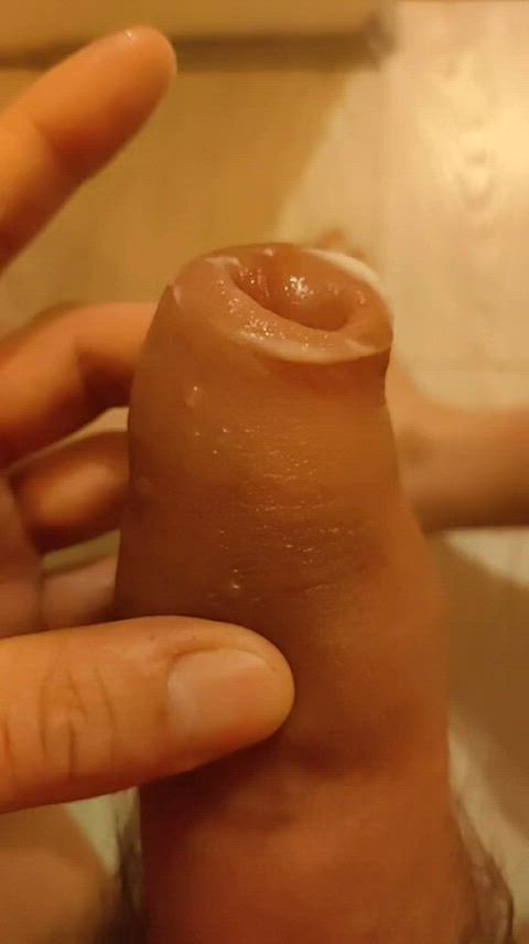 litte foreskin finger fuck