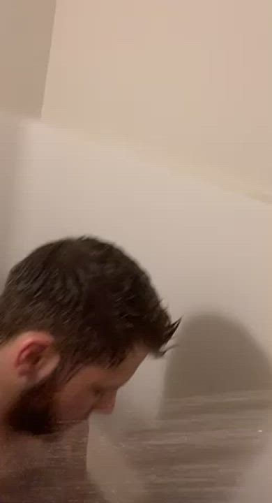 gay male masturbation shower clip