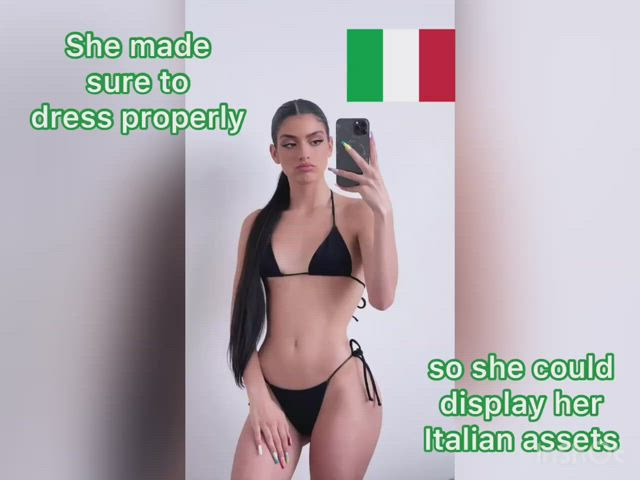 In the end tight Italian pussy gripping your big cock is the best stress relief