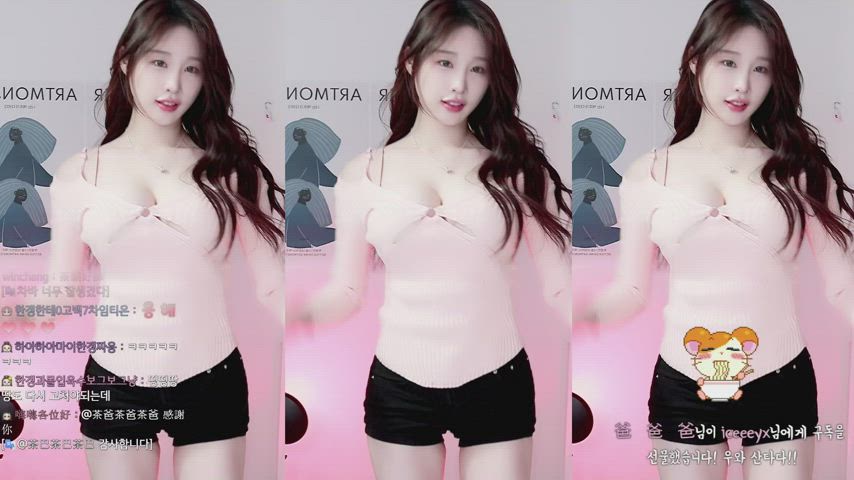 asian big tits dancing korean clip