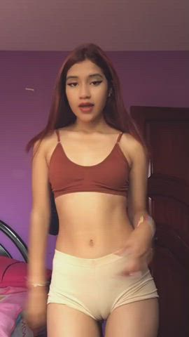 latina teen tiktok clip